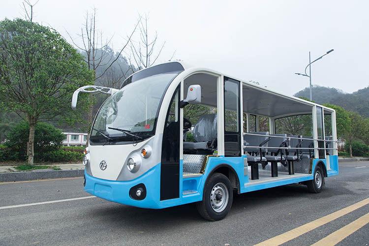 貴州忠輝23座電動觀光車